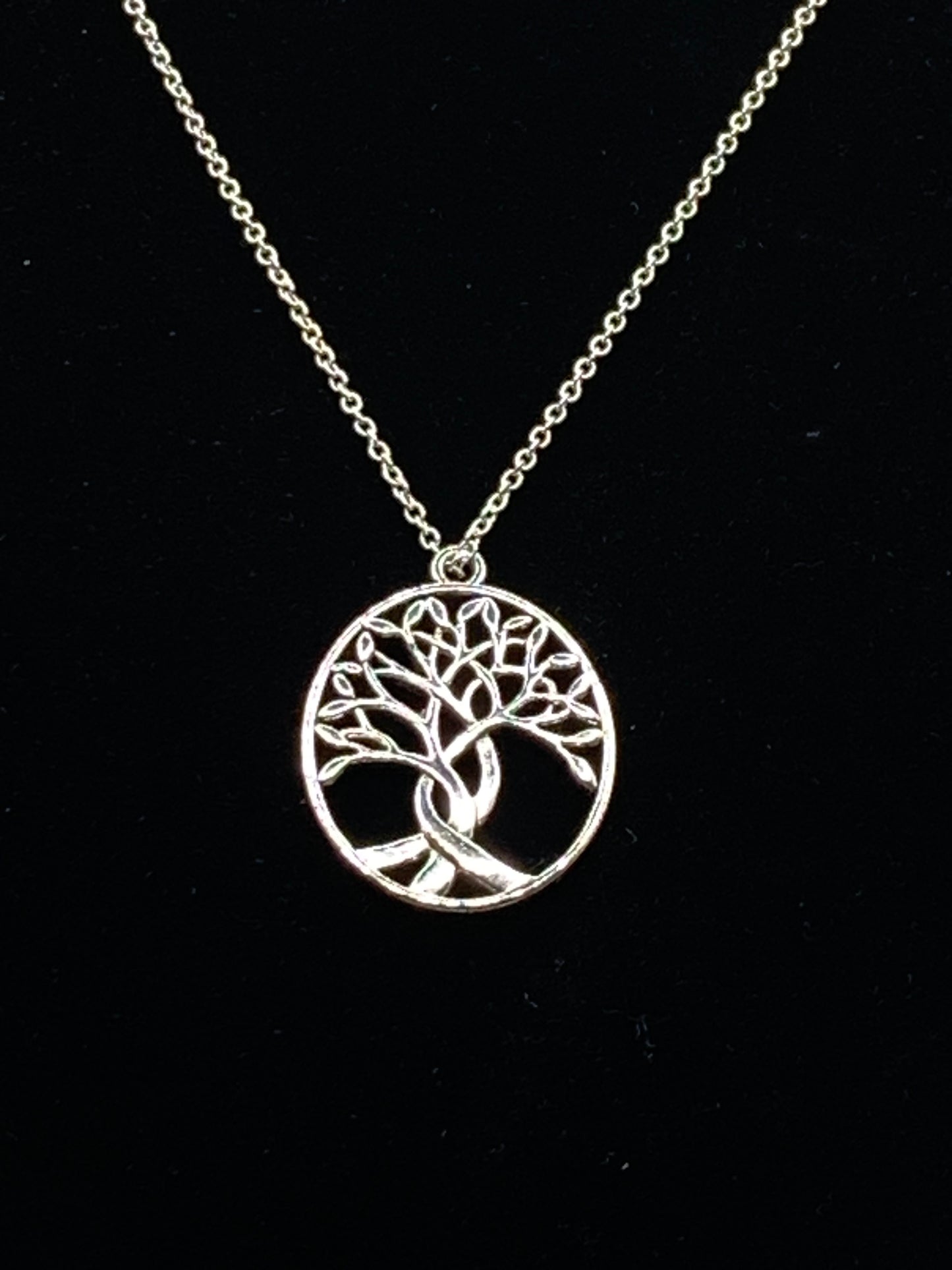 Silver Tree of Life Necklace, Spiritual Necklace, Silver Necklace, Tree of Life Necklace, Pendant Necklace