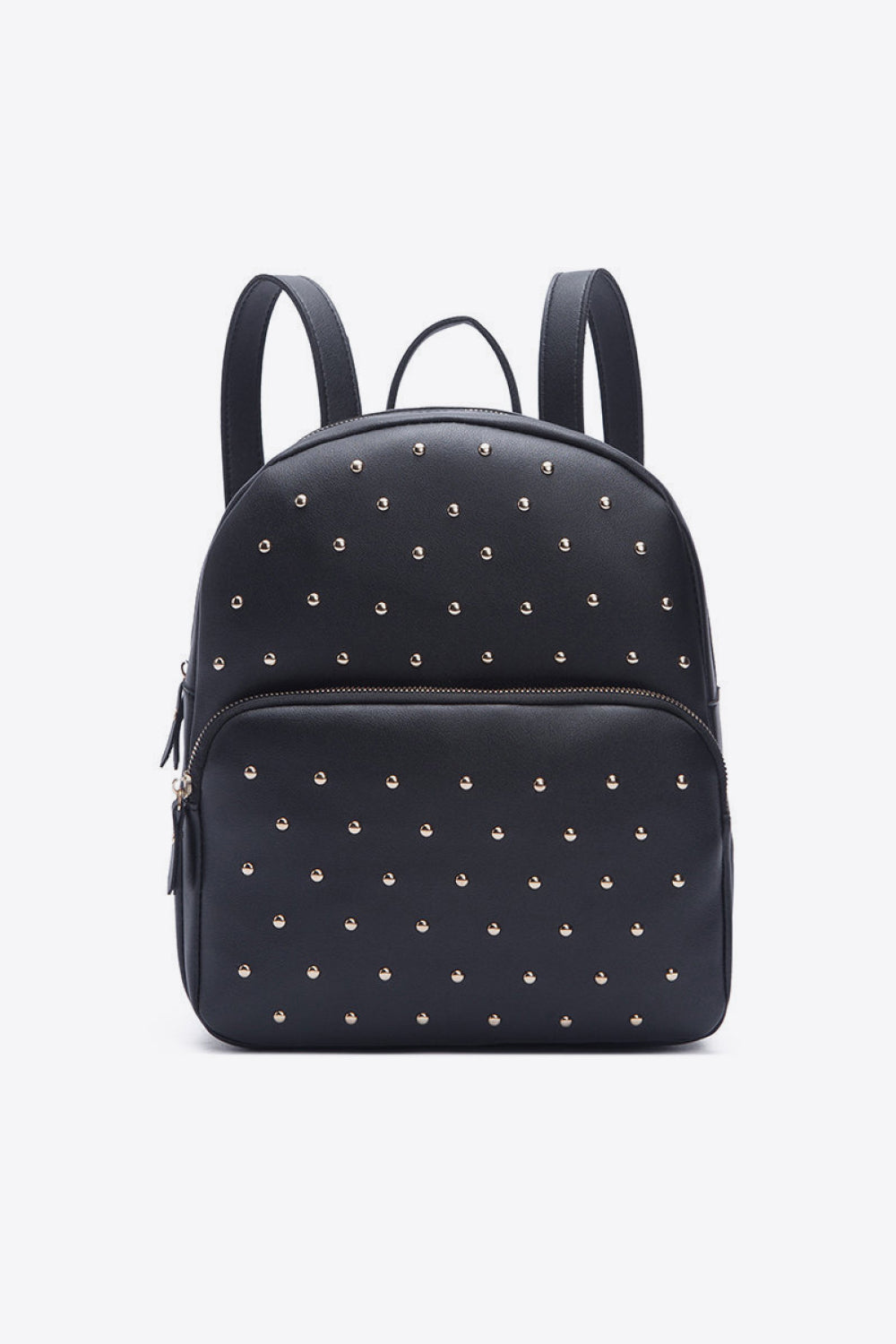 Studded Leather Backpack